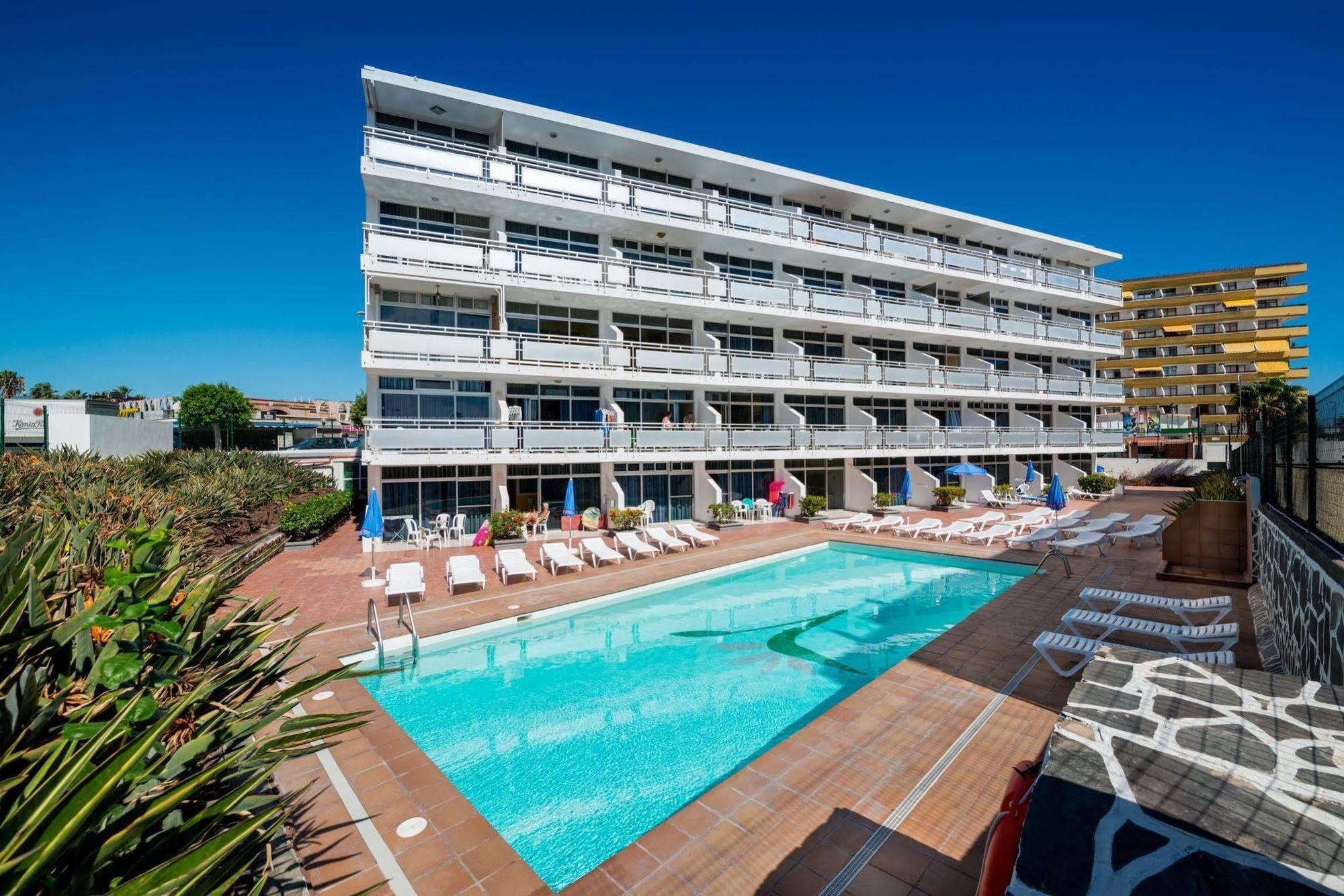 Apartamentos Strelitzias Playa del Inglés Kültér fotó